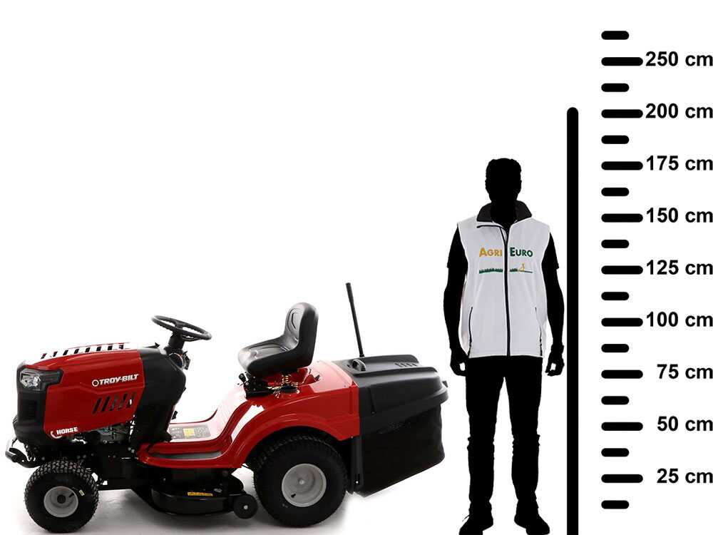 Rasentraktor Troy Bilt Horse 105T-R - Hydrostatgetriebe - Fangkorb – Bild 2