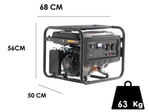 Rato R3800 AVR - Benzin Stromerzeuger mit AVR-Regelung 3.8 kW - Dauerleistung 3.5 kW - 230V