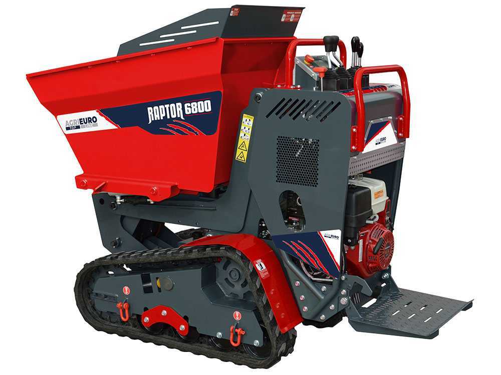 Raupendumper AgriEuro Top-Line RAPTOR 6800 HD - Honda GX270 – Bild 2