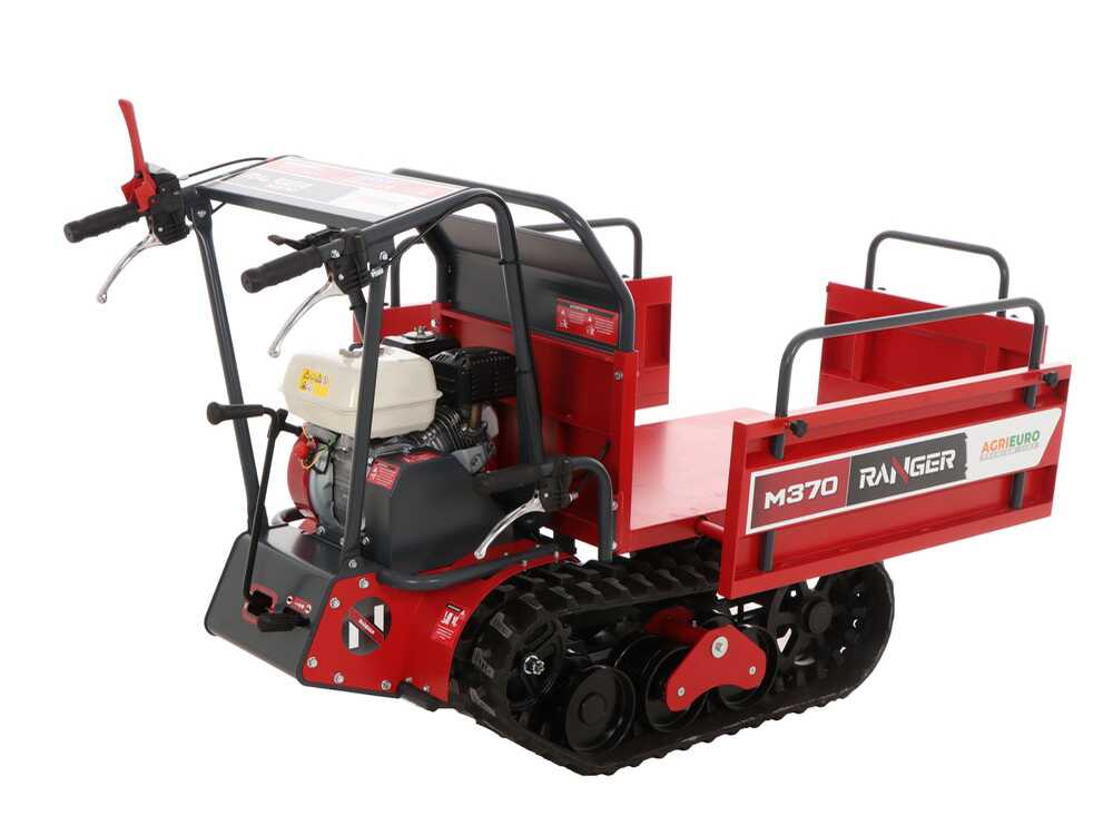 Raupendumper ausziehbar Ranger M370 - Honda GX160 Motor – Bild 3