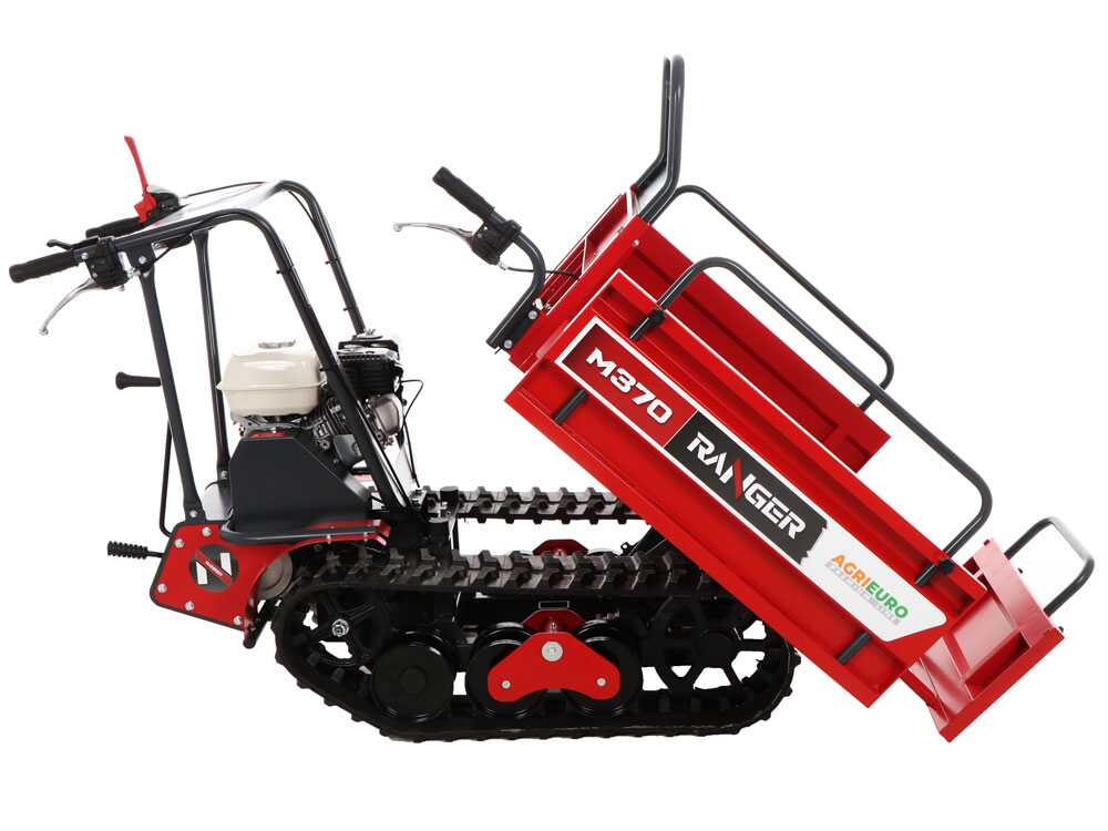 Raupendumper ausziehbar Ranger M370 - Honda GX160 Motor – Bild 4