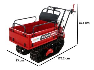 Raupendumper ausziehbar Ranger M370 - Honda GX160 Motor