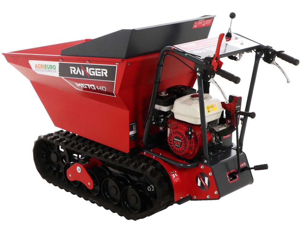 Raupendumper Ranger M570 HD-E - Motor Honda GX200 - Elektrostarter – Bild 2