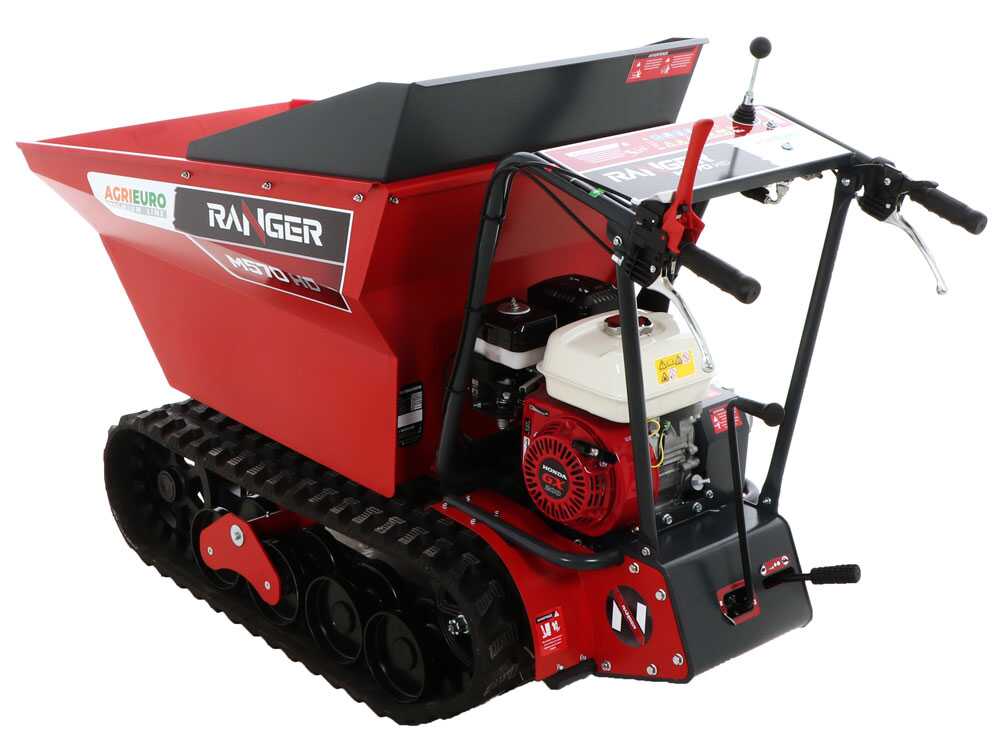 Raupendumper Ranger M570 HD - Honda-Motor GX200 – Bild 2