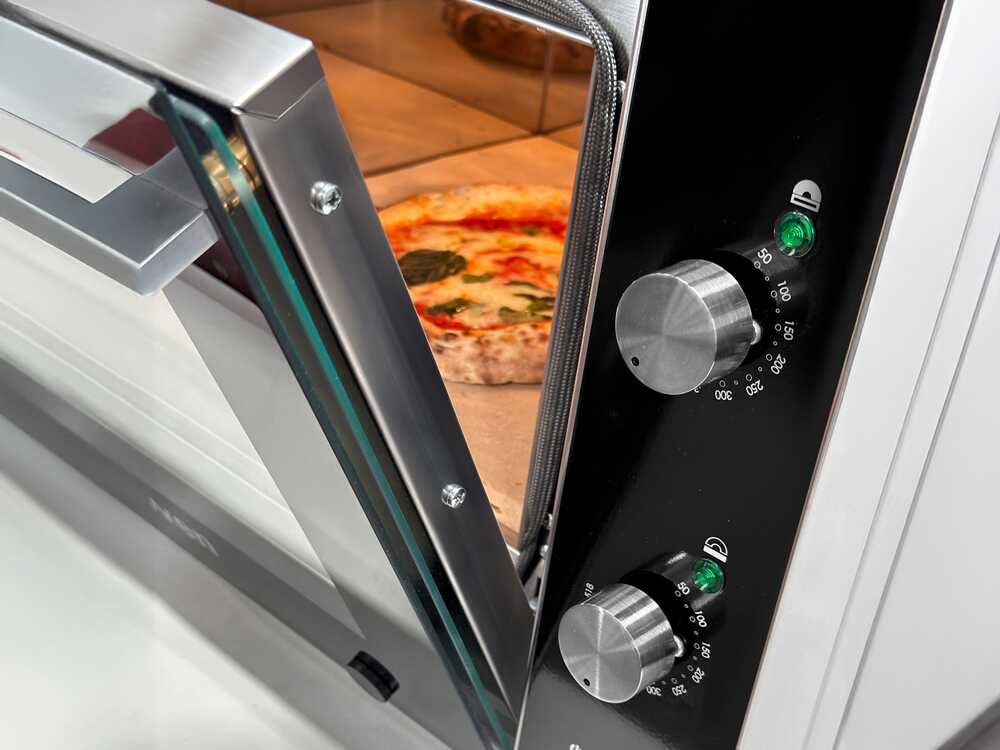 Resto Italia Hooven 342 Manuell - Pizzaofen - Manuelle Temperaturkontrolle – Bild 3