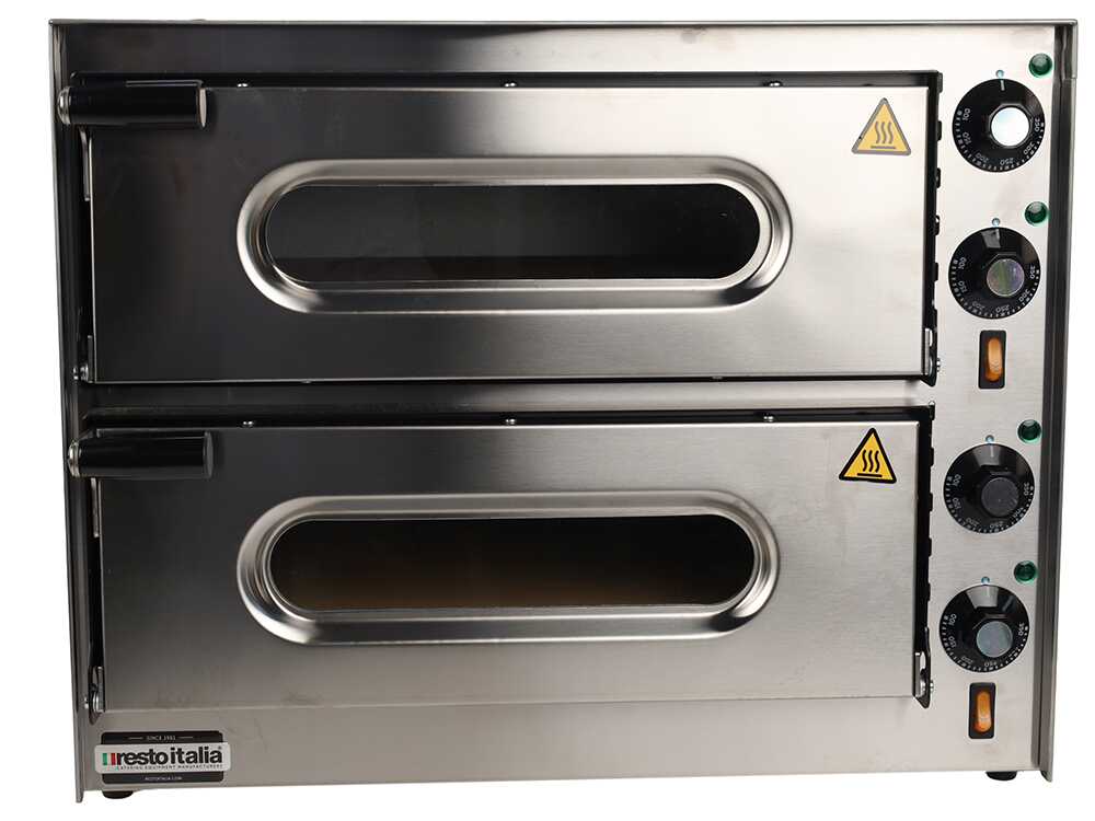 Resto Italia Small G2 – Elektrischer Pizzaofen - Doppelkammer – Bild 2