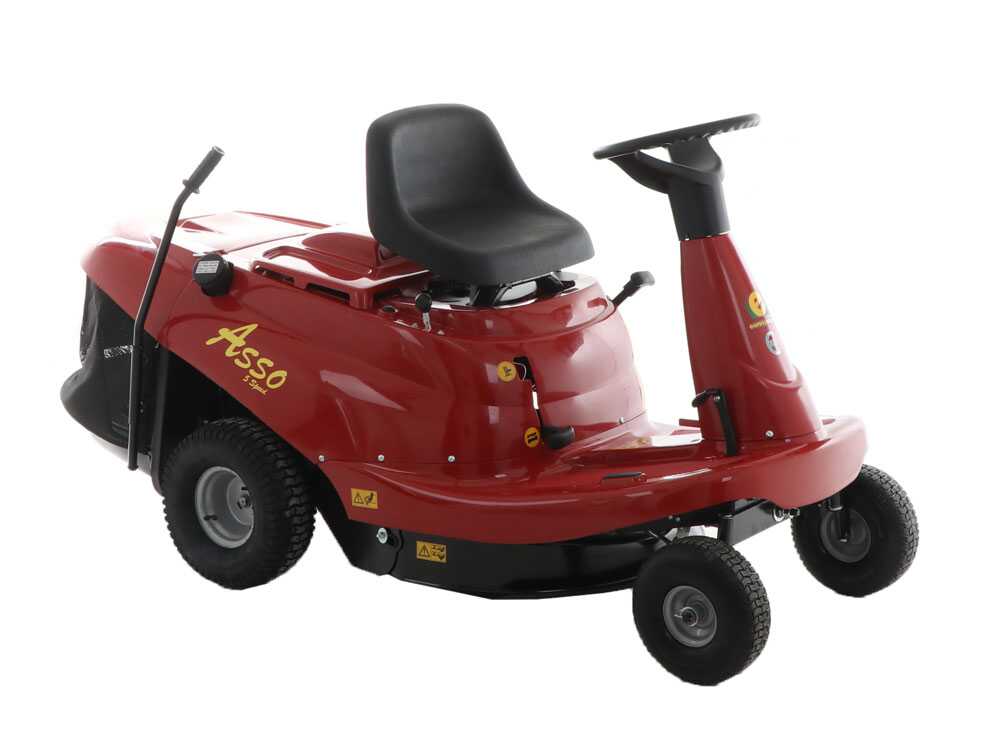 Rider Aufsitzmäher Eurosystems ASSO 67 Mini rider - Motor LONCIN 352 cm³ - 7.2 kW – Bild 2