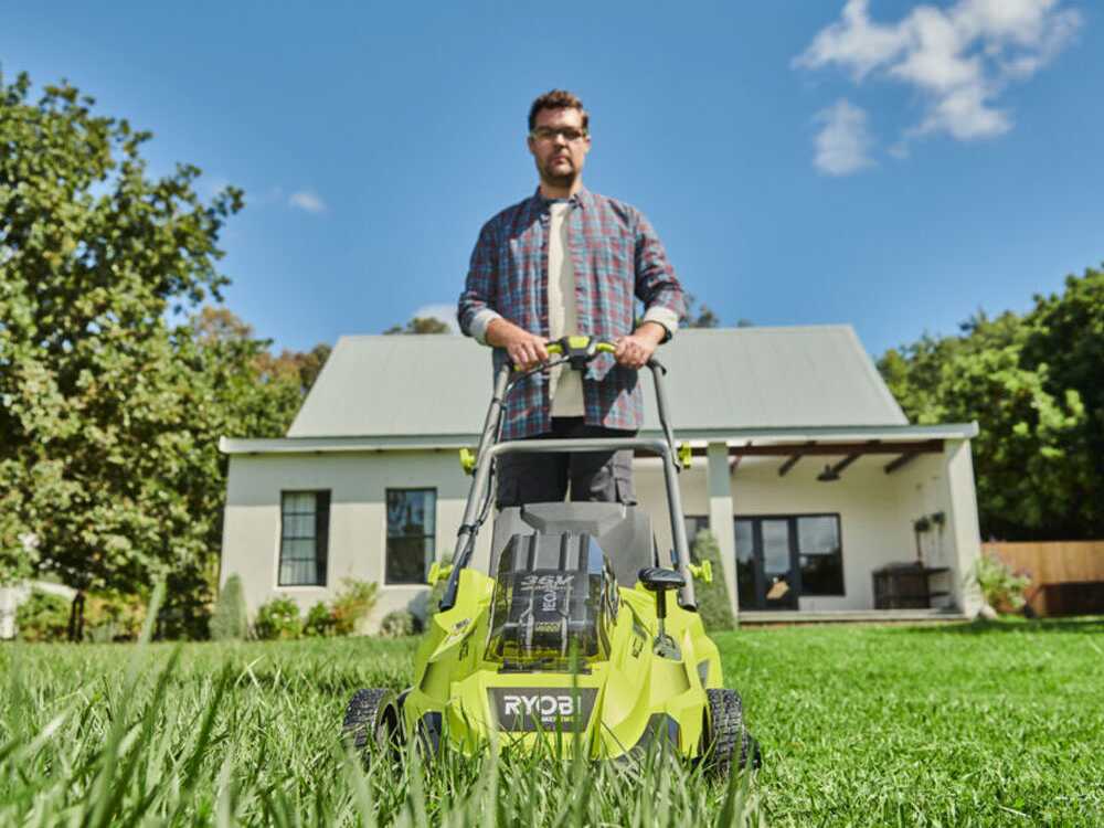 Ryobi RLM36X41H60PG - Akku-Rasenmäher - MAX POWER 36V/6Ah - 40 cm Schnittbreite – Bild 4