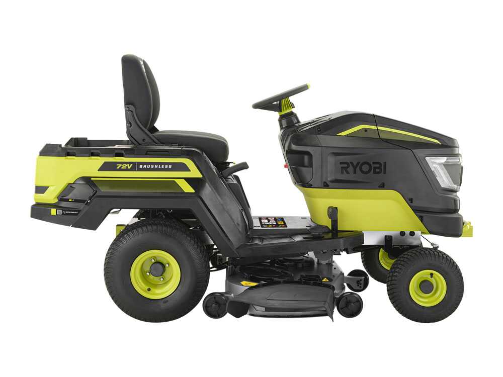 RYOBI RY72TMX117-310 Akku-Rasentraktor- 72V / 3x10Ah – Bild 2