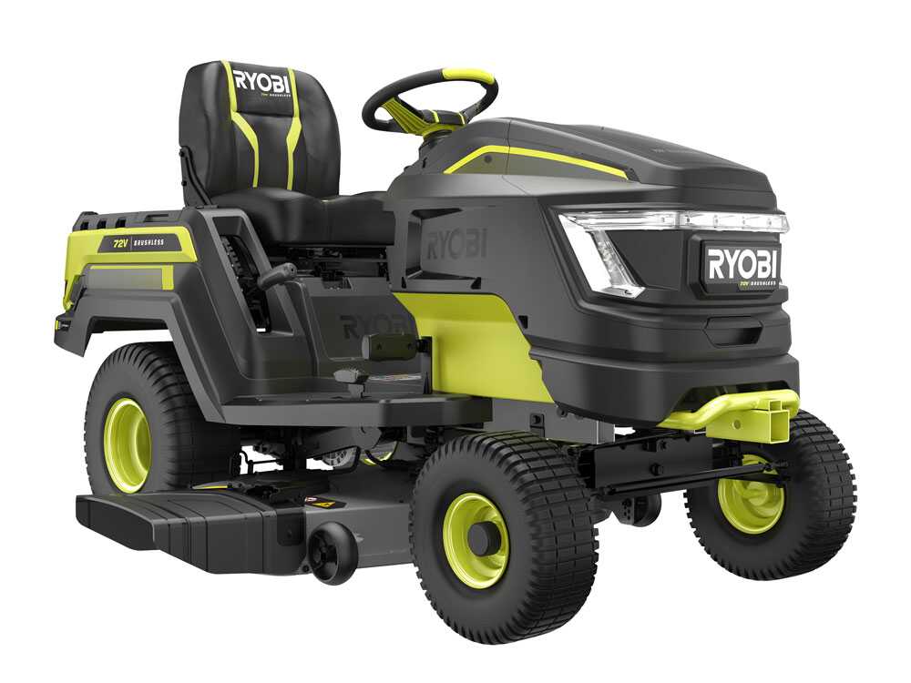 RYOBI RY72TMX117-310 Akku-Rasentraktor- 72V / 3x10Ah – Bild 4
