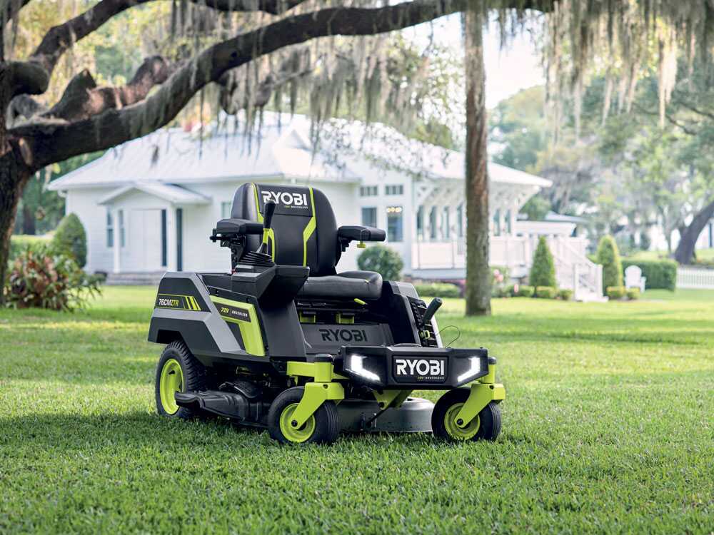 Ryobi ZTRX76 - Akku-Nullwendekreismäher - 72V/20Ah - 76cm Schnittbreite - 2in1 – Bild 2