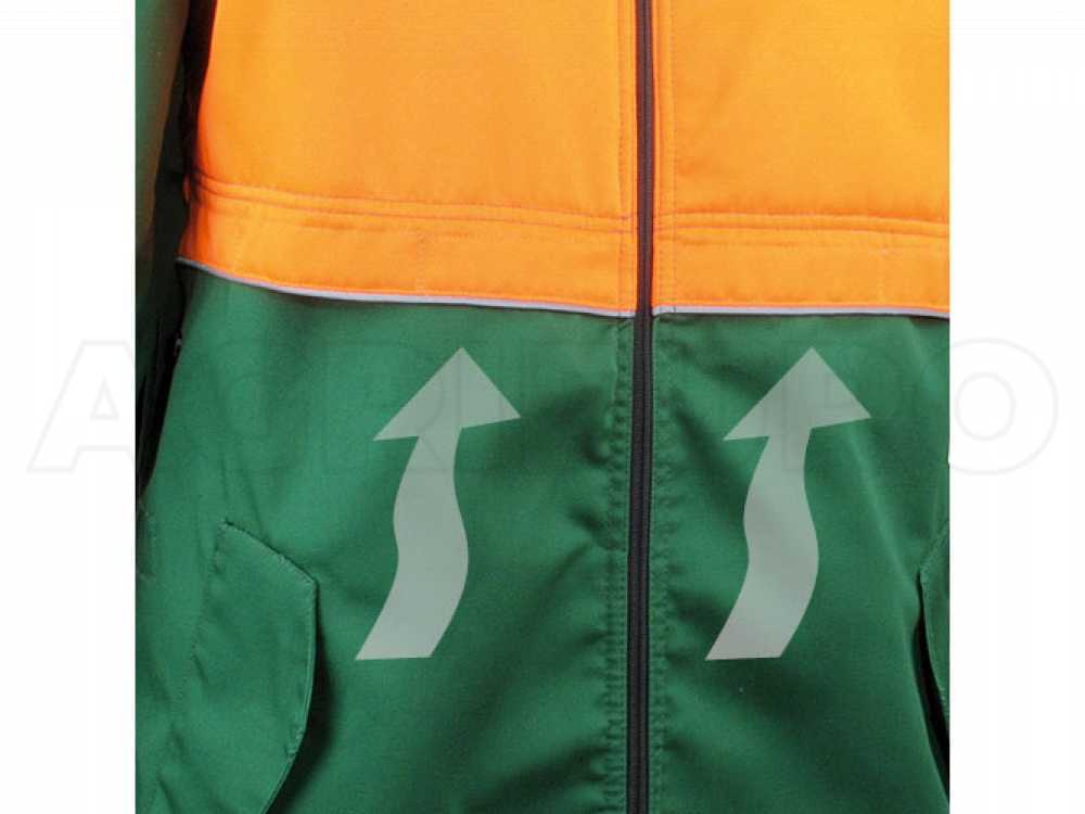Schnittfeste Schutzjacke für Motorsäge SAW BRAKE Größe XXL – Bild 4