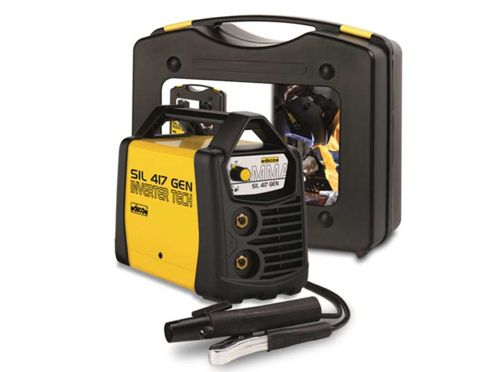 Schweißgerät Elektrode Inverter Deca SIL 417GEN - 170 Amp max - 230 Volt - Kit – Bild 2