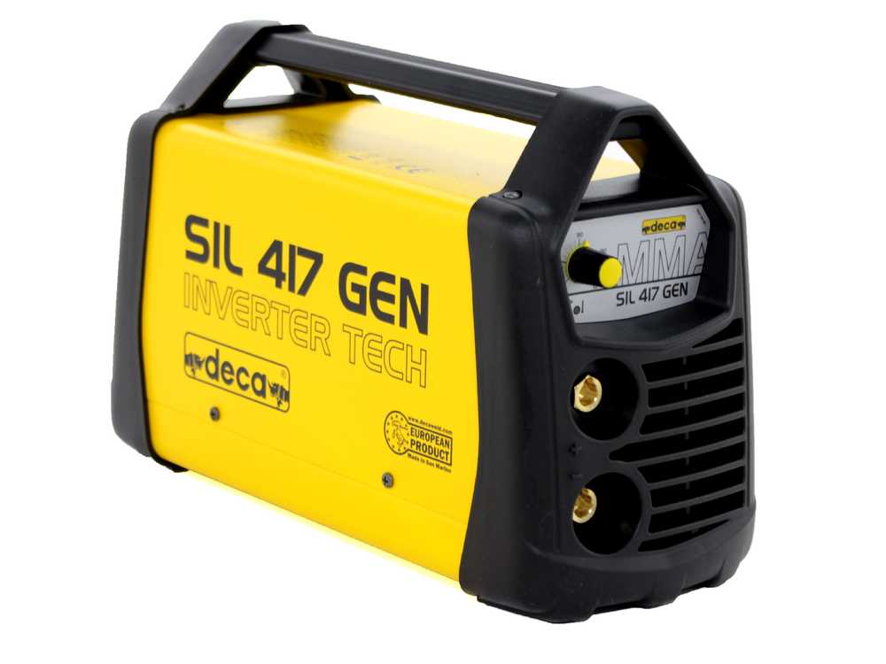 Schweißgerät Elektrode Inverter Deca SIL 417GEN - 170 Amp max - 230 Volt - Kit – Bild 3