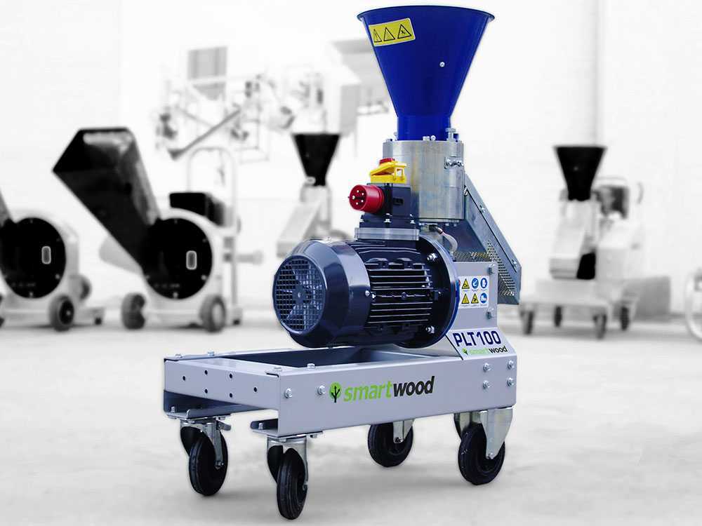 Smartwood PLT-100 - Pelletpresse 400V – Bild 2