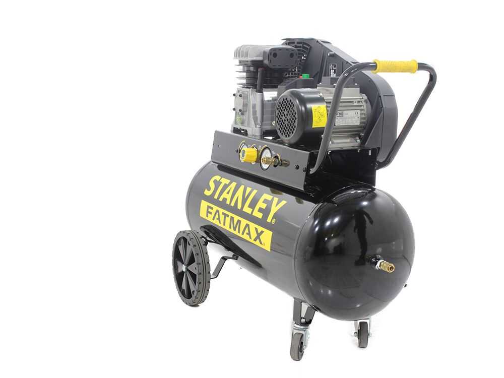 Stanley Fatmax B 350/10/100 T - Elektrischer Kompressor mit Riemenantrieb - Motor 3 PS - 100 Lt – Bild 2