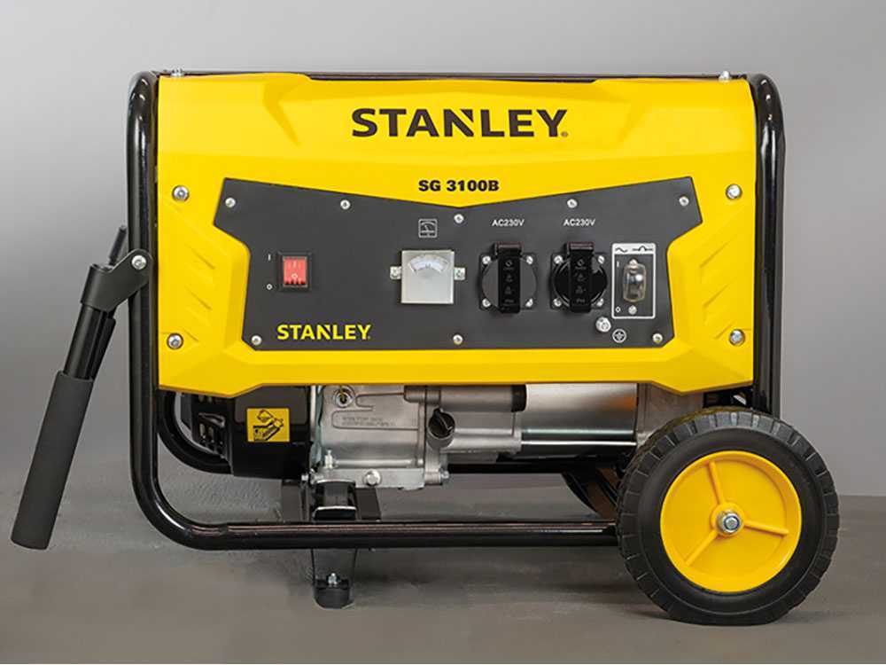 Stanley SIG 3100B - Benzin-Stromerzeuger - AVR 2.9 kw - Dauerleistung 2.6 kW - 230V – Bild 2
