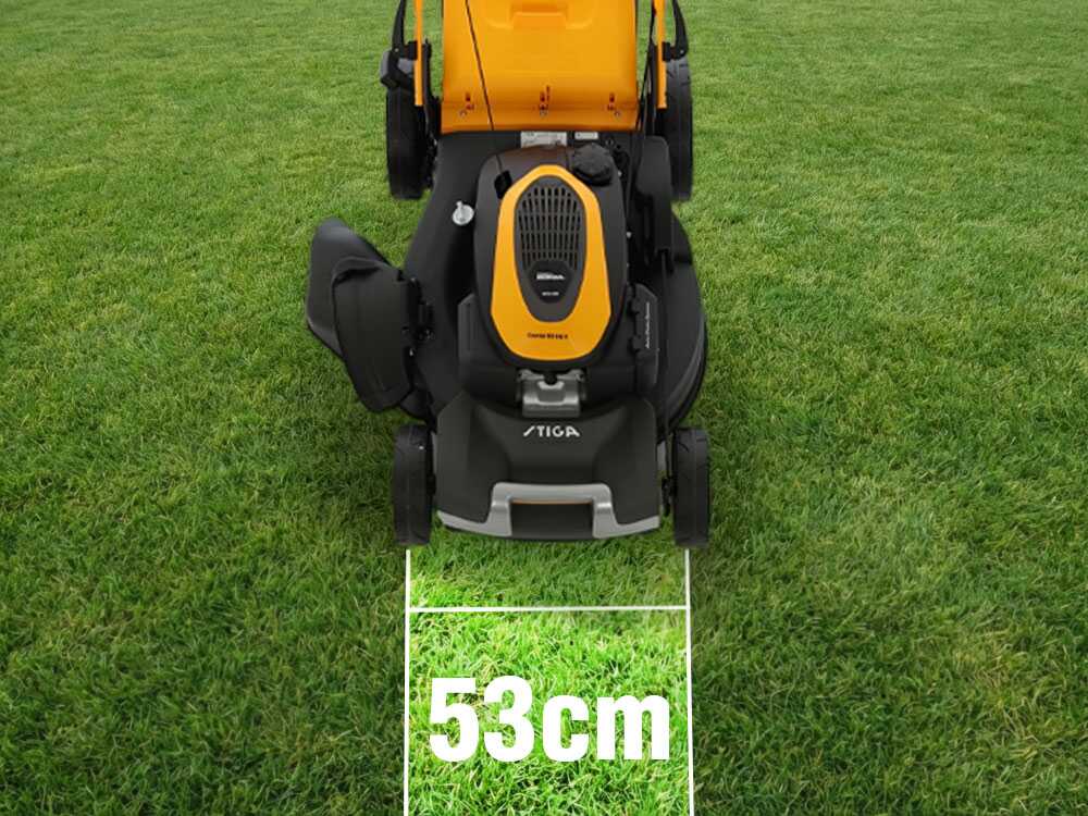 Stiga Combi 55 SQ H - Benzin-Rasenmäher - Honda-Motor GCVx200 - Schnittbreite 53cm – Bild 3
