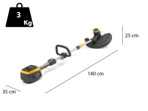 STIGA GT 500E Kit - Akku-Motorsense/Rasentrimmer - 48V 2 Ah