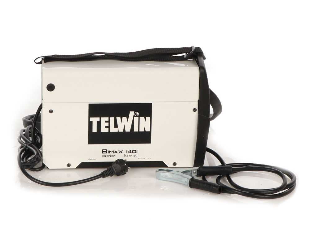 Telwin Bimax 140i Synergic - Inverter Drahtschweißgerät FLUX (no GAS), Gleichstrom (DC) – Bild 2