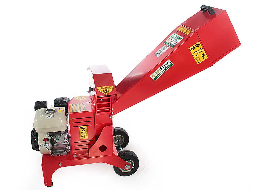 Top Line BIO 500 - Benzin Häcksler - Honda GP 200