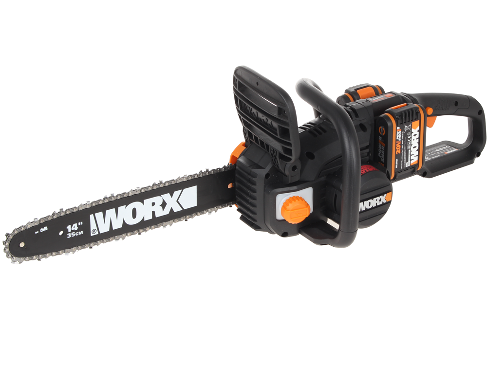 WORX WG384E - Batteriebetriebene Elektrosäge 2x 20V - 2Ah - Schwert 35 cm – Bild 2