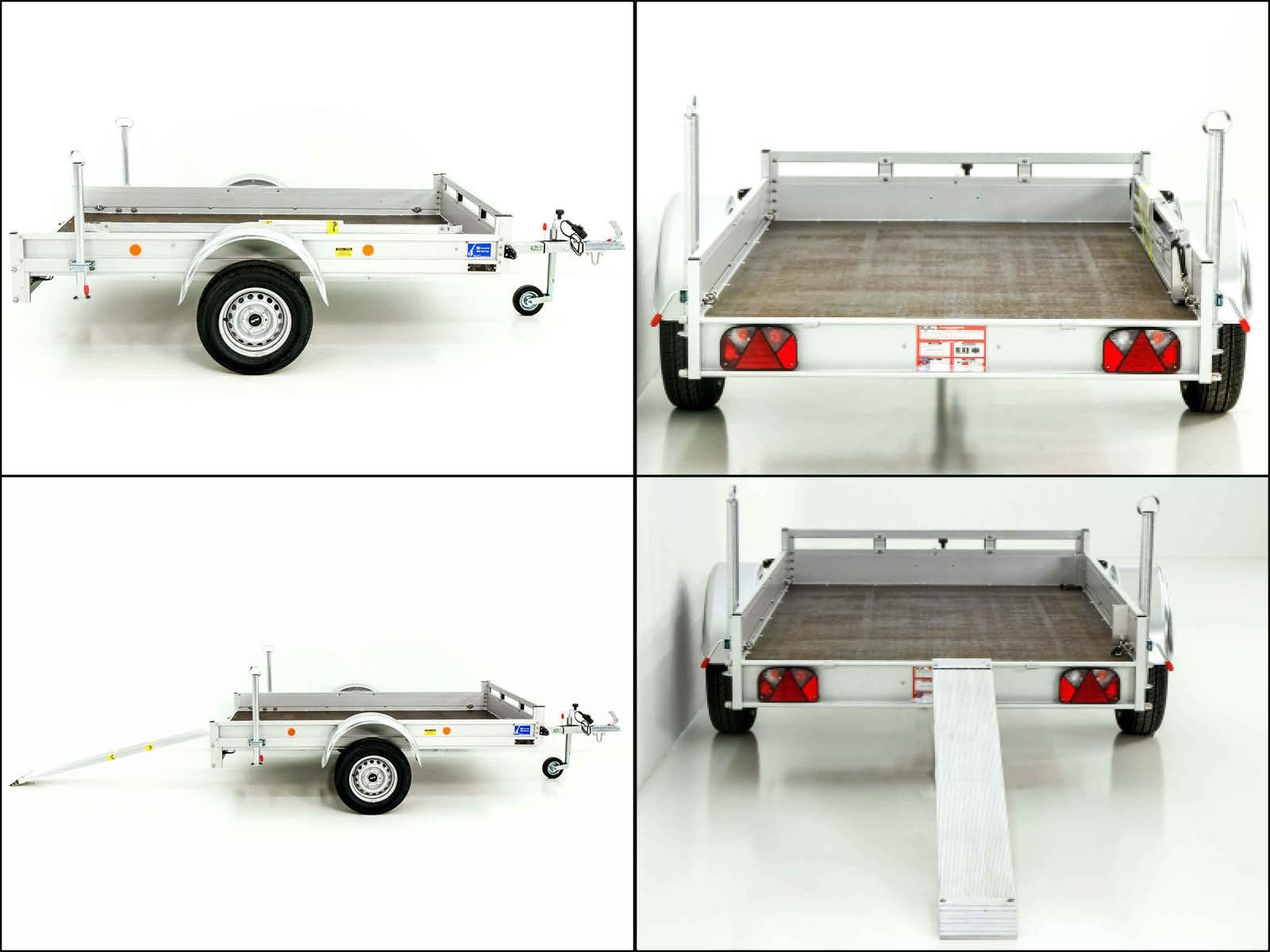 Motorradanhänger 125x250cm 750kg | Typ U4 M-Neu – Bild 6