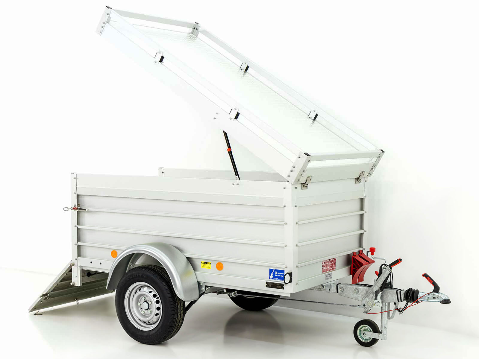 Deckelanhänger 125x250cm Höhe: 95cm 750kg | Typ U4-Neu – Bild 4