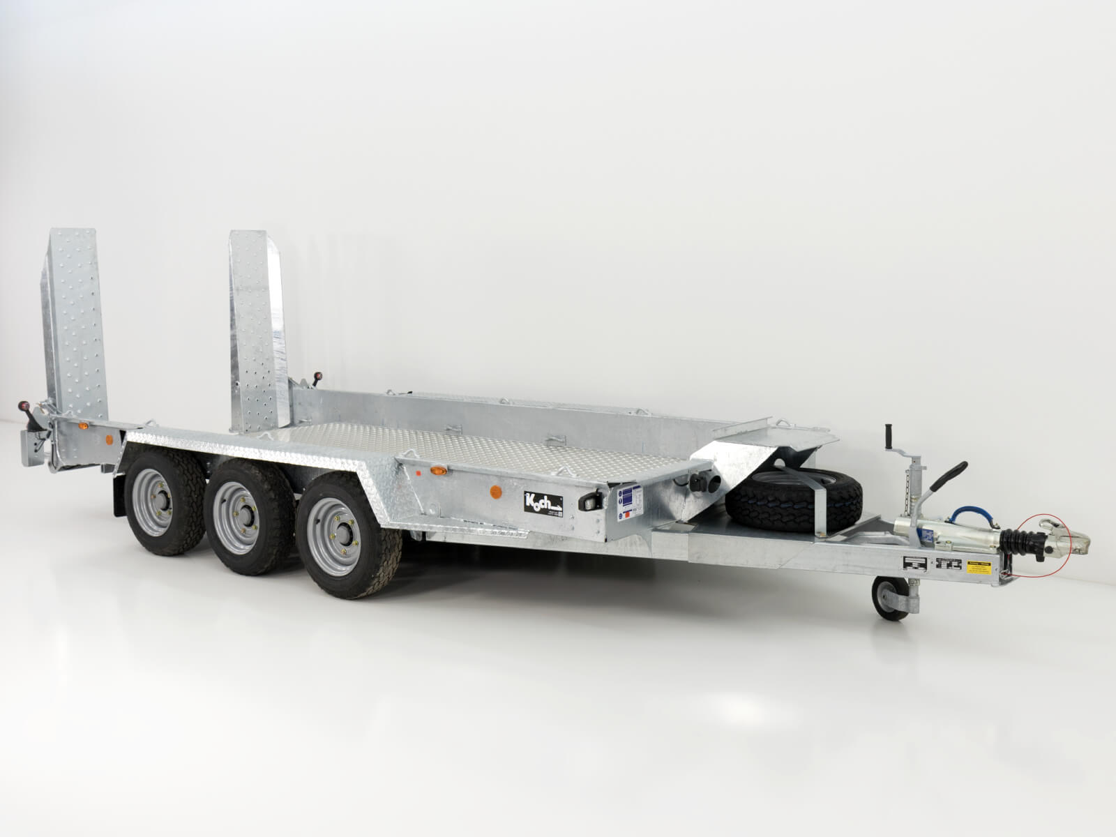 Ifor Williams Baumaschinenanhänger GH146 184x419cm 3,5t | Einzelrampen | Aluboden | 3 Achsen-Neu