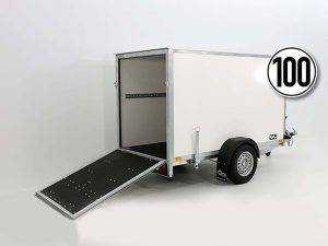 Blyss Kofferanhänger 130x264cm Höhe: 150cm 1,3t | Rampe-Neu
