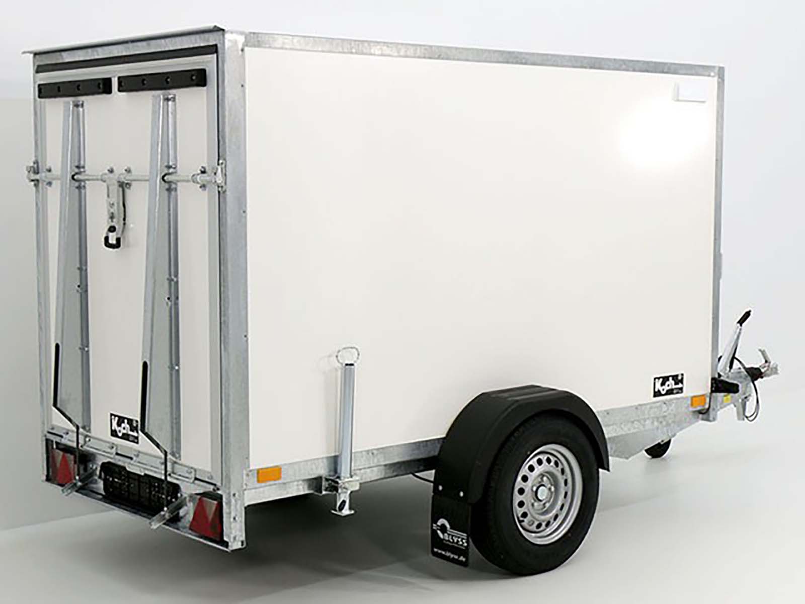 Blyss Kofferanhänger 130x264cm Höhe: 150cm 1,3t | Rampe-Neu – Bild 4