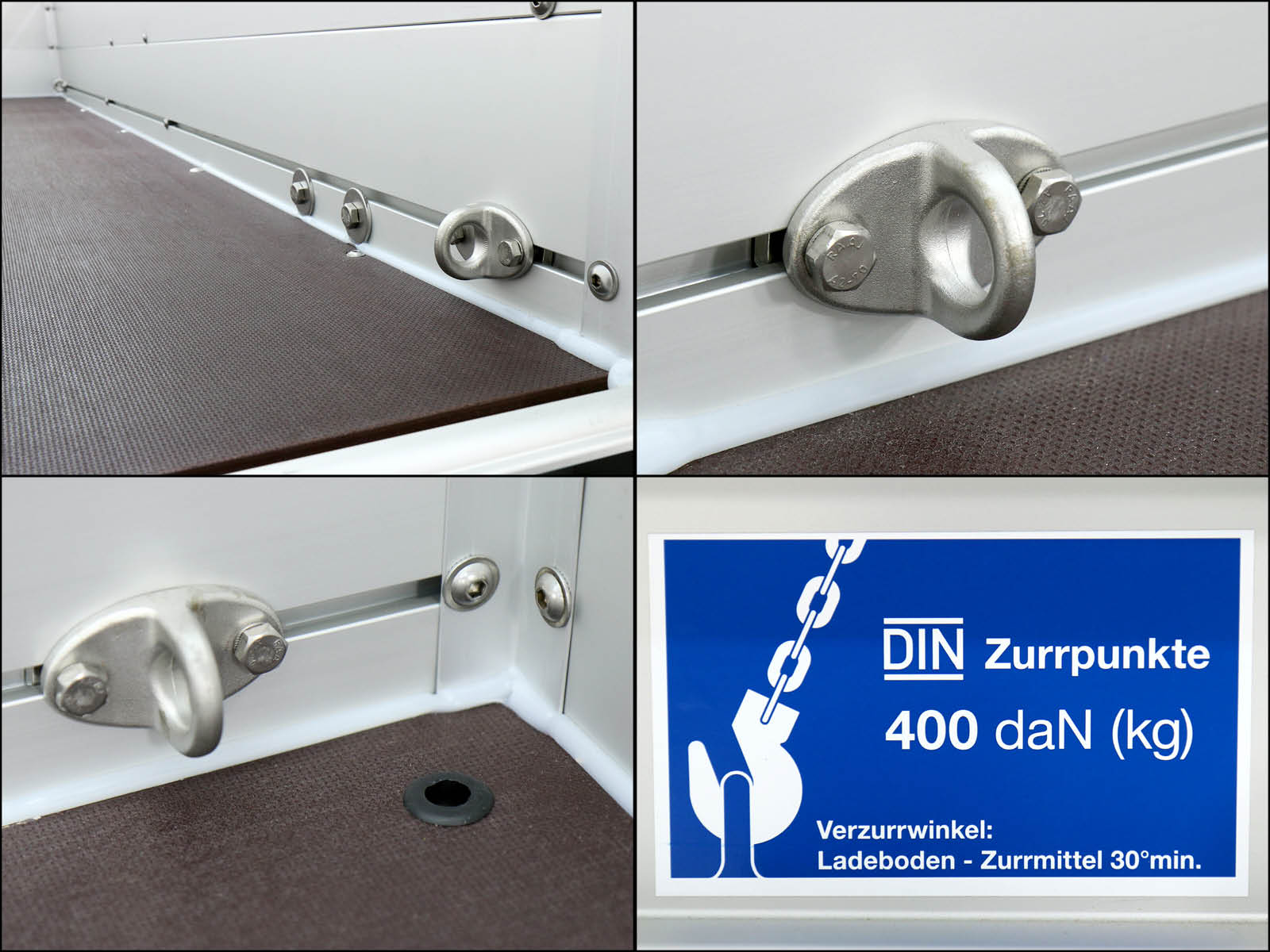 Deckelanhänger 125x250cm Höhe: 50cm 1300kg | Typ 4.13-Neu – Bild 2