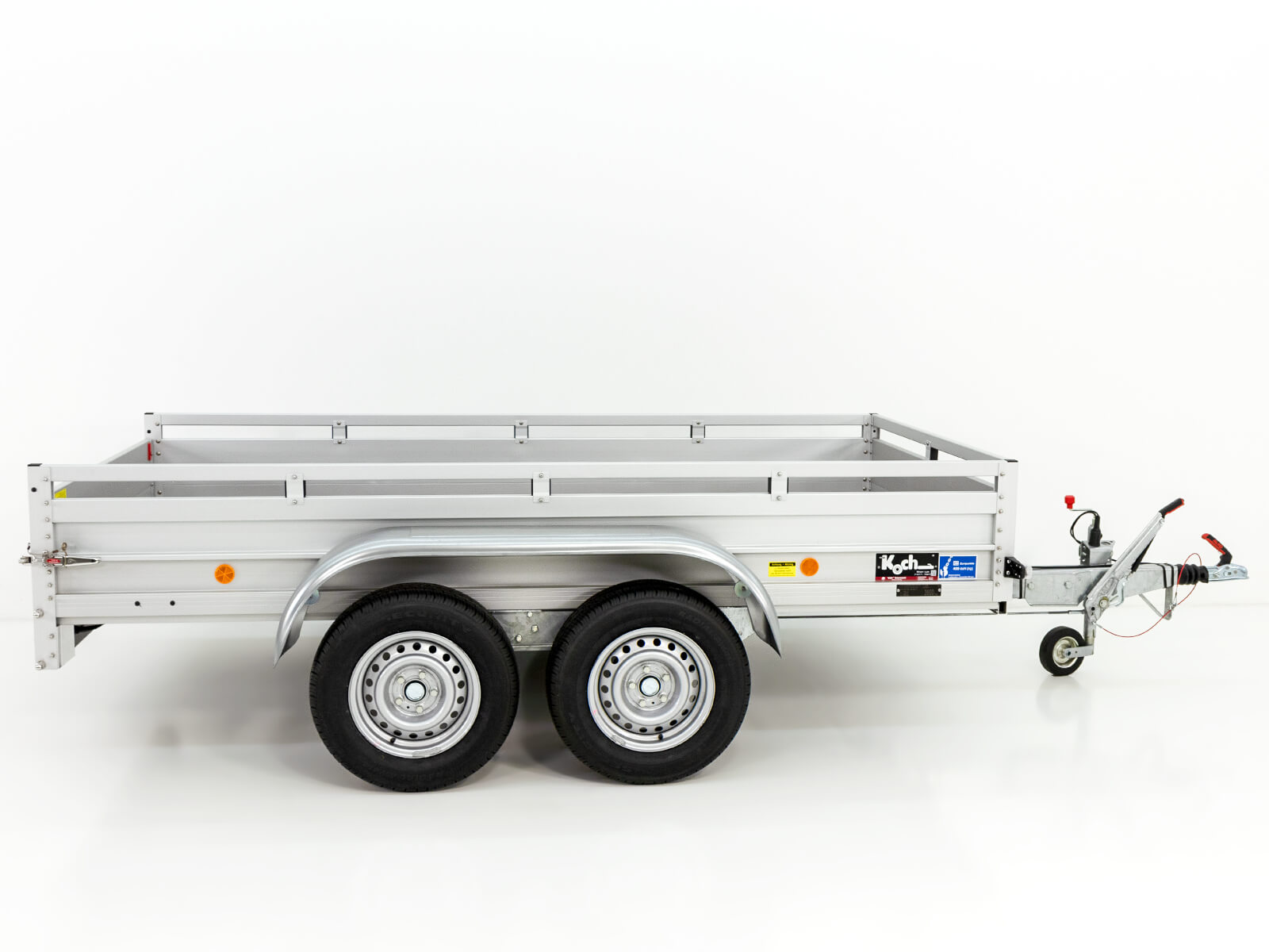 Tandemanhänger 150x300cm 2600kg | Typ 7.26 | Aluboden-Neu – Bild 4