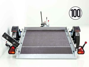 Vezeko Smartanhänger 180×347 cm 1,8 t – E-Pumpe-Neu