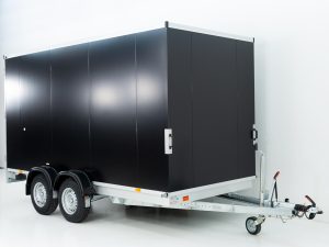 Vezeko Kofferanhänger 204x405cm H:205cm 2,7t | Schwarz-Neu