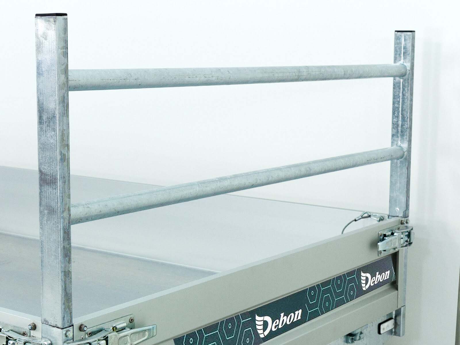 Debon Heckkipper 155x305cm 2,0t E‑Pumpe Gitter 60cm Aktion Neu – Bild 3