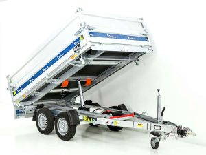 Debon Dreiseitenkipper 180×306 2,6t | E-Pumpe | BWA-Neu