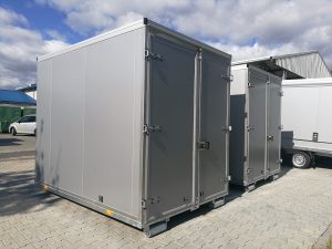 Vezeko Sandwichkoffer Aufbau 260x176x200 cm für KONOS | Hakengerät-Neu