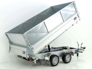 Variant Dreiseitenkipper VDK 168×320 3,0t | E-Pumpe | Stahlbordwandaufsatz 60 cm-Neu