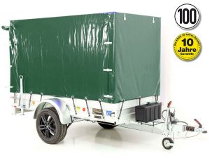 '-Anhänger „Edition 35“ 125x250cm 1300kg | Typ 4.13 | Hochplane 160cm – Grün-Neu