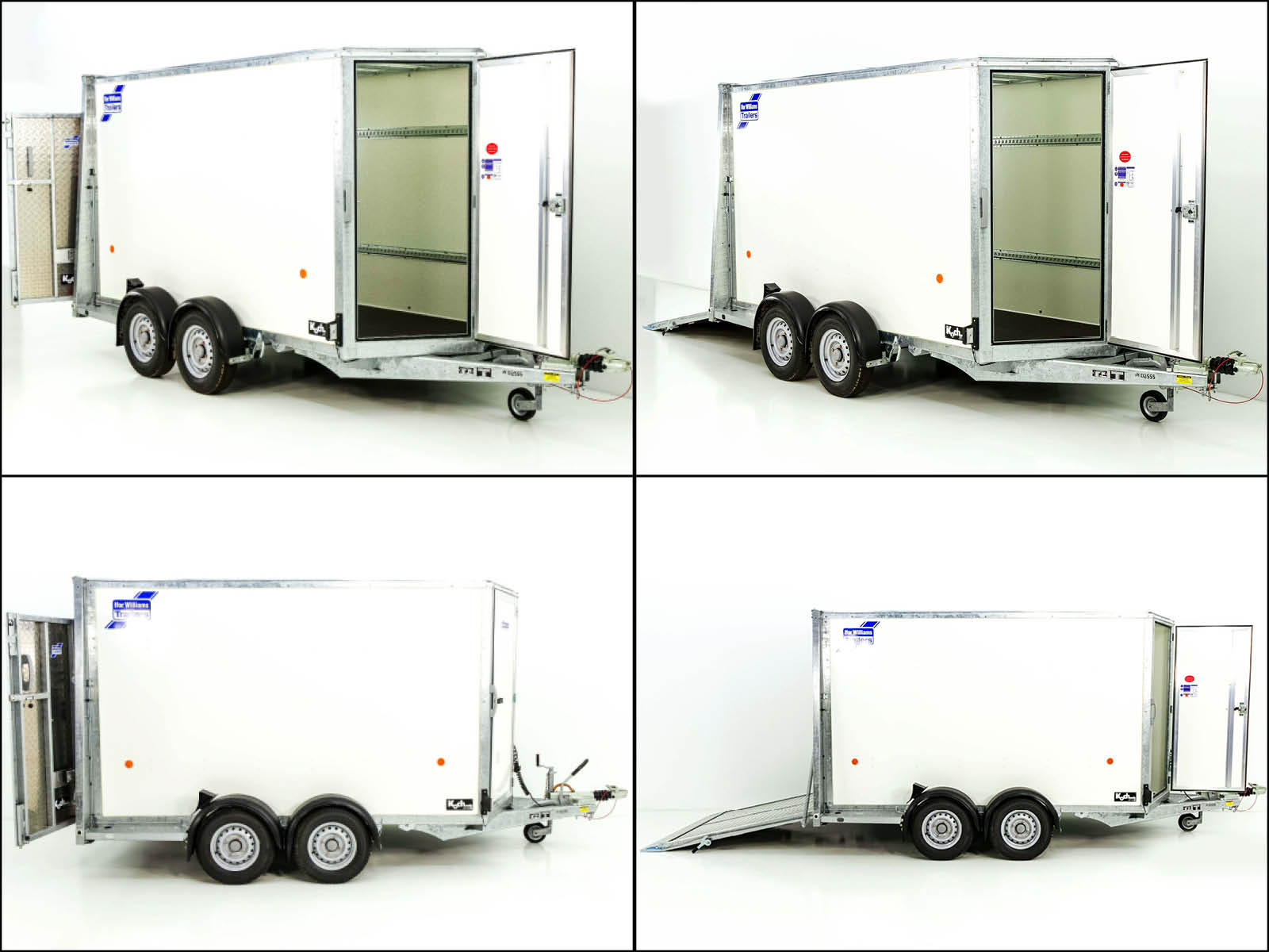 Ifor Williams Kofferanhänger BV 125G 147x360cm H:214cm 2,7t | Klappenkombi-Neu – Bild 3