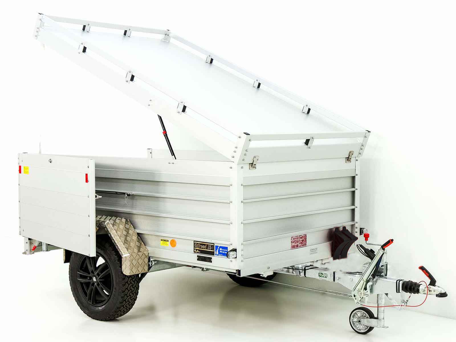 Deckelanhänger „CROSSLINE“ 150x250cm 1300kg | Höhe 80cm Typ 6.13-Neu – Bild 4