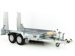 Unsinn Baumaschinenanhänger UBA 160x306cm 3,5t | Schwenk-Rampen-Neu