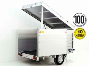 Deckelanhänger 150x250cm Höhe: 125cm 1300kg | Typ 6.13 | Seitentür-Neu