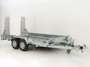 Unsinn Baumaschinenanhänger UBA 166x366cm 3,0t | Schwenk-Rampen-Neu