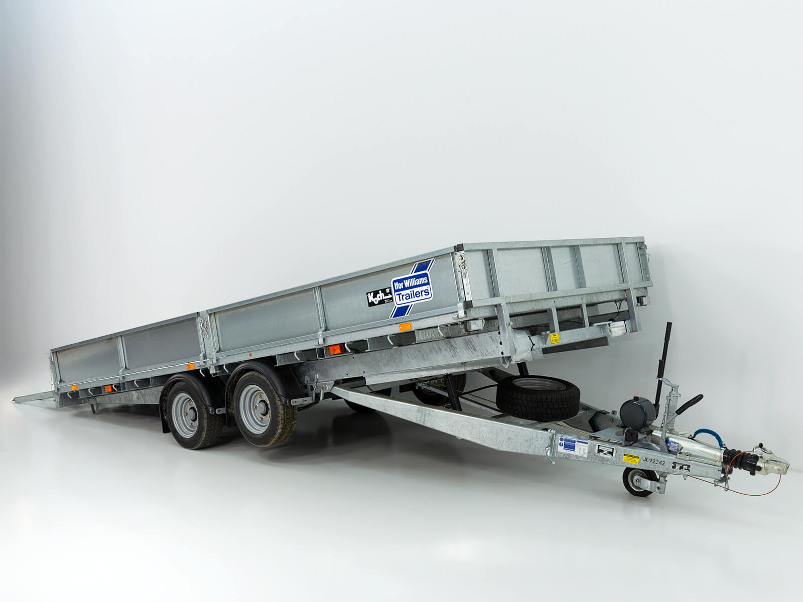 Ifor Williams Hochlader kippbar | 192x487cm | 3,5t | Typ: CT166-Neu
