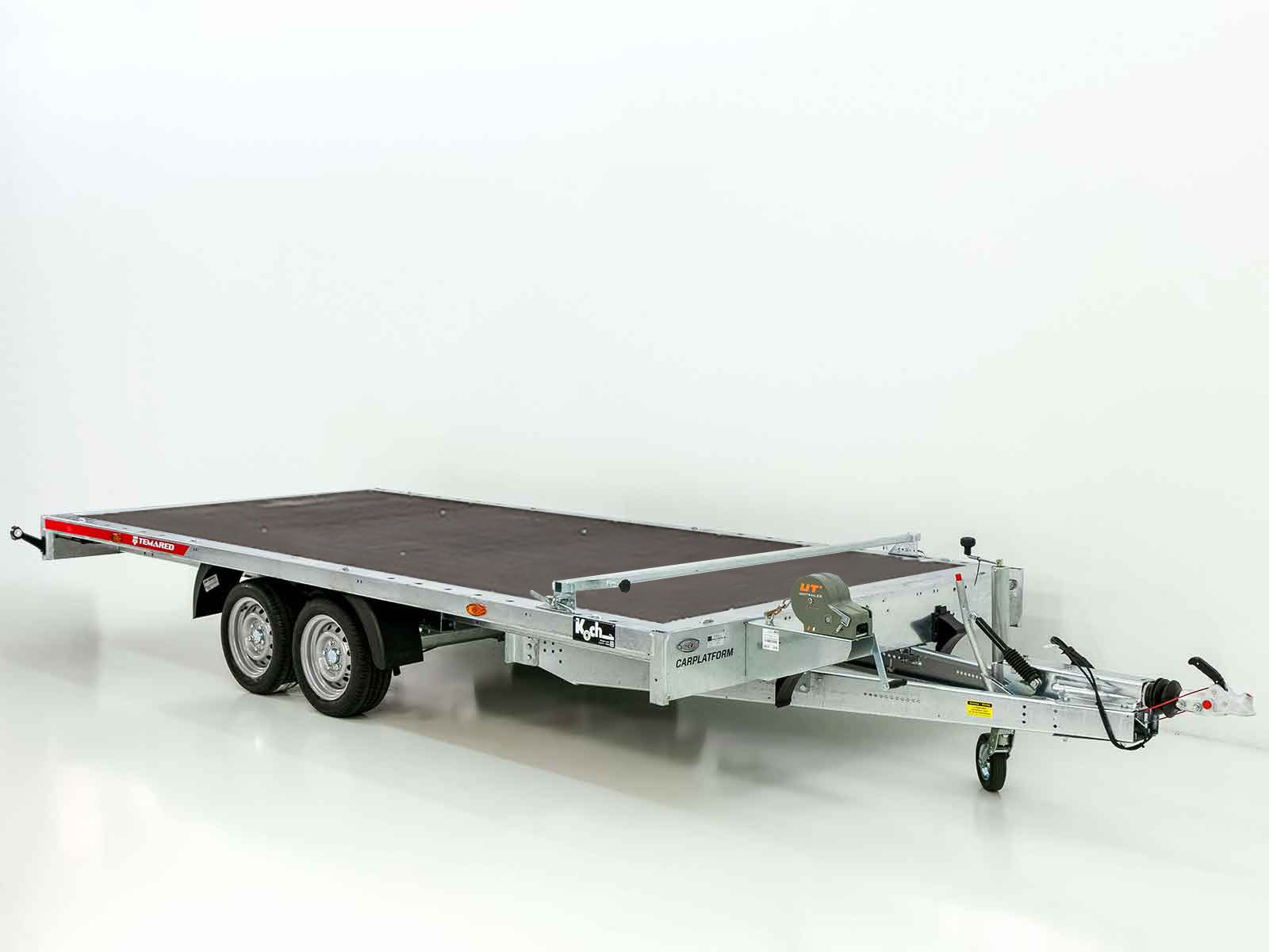 Temared Autotrailer CARLU 5121-S Aluboden 210x510cm 3,5t Tridem-Neu – Bild 2