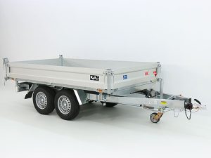 Unsinn Dreiseitenkipper UDK 175x306cm 2,6t | E-Pumpe | Notpumpe-Neu