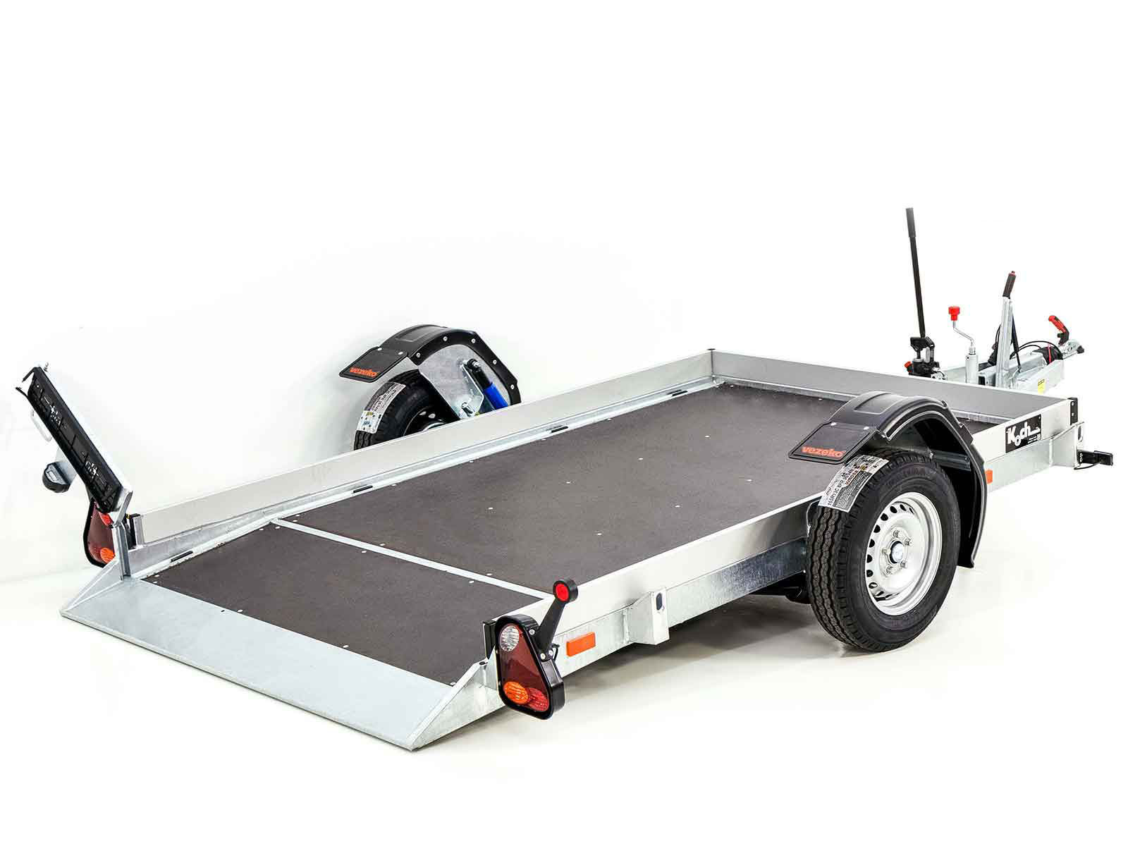 Vezeko Smartanhänger 180x347cm 1,8t – E-Pumpe-Neu – Bild 4