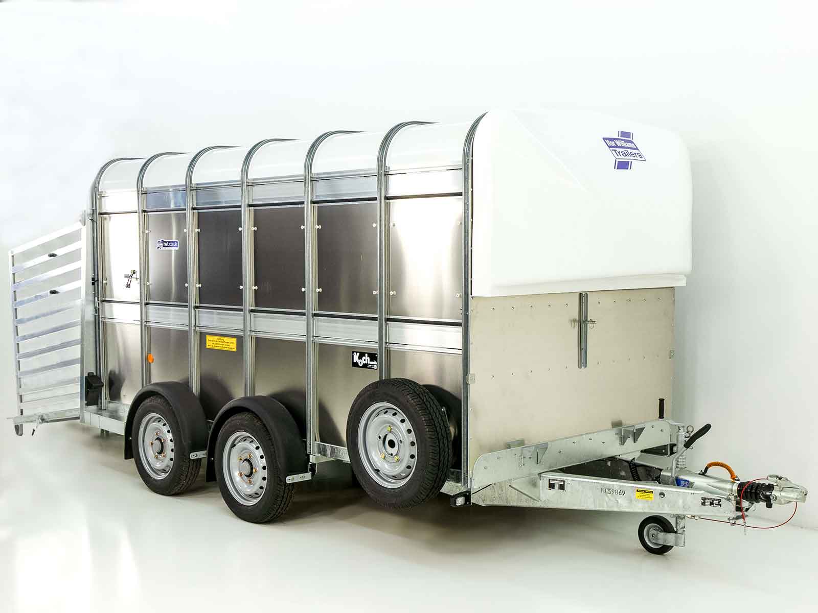 Ifor Williams Viehanhänger TA5 HD 12×6 156×372 cm Höhe: 183 cm 3,5t | Doppelstock-Neu